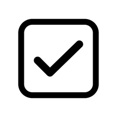 Check list button icon. vector illustration.