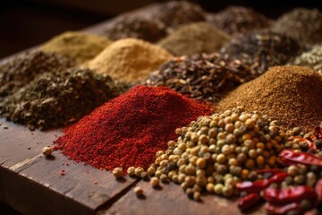 spices and herbs. Generative AI
