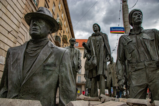 Breslavia, monumento del passante anonimo