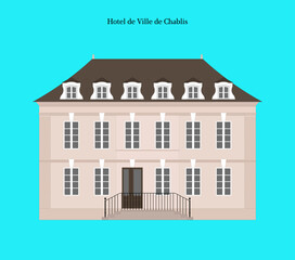 Hotel de Ville de Chablis, France
Chablis Town Hall
