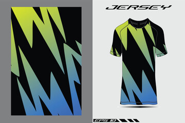 Tshirt sport design mockup abstract template