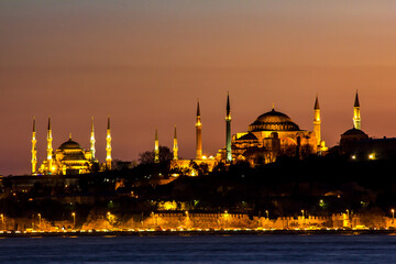 Sunset over Istanbul