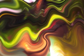 Dream Twirl Surreal Colorful, Aesthetic Wallpaper