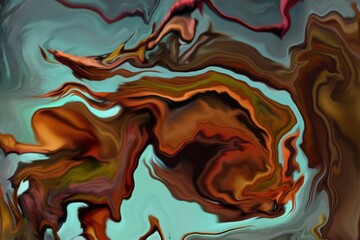 Dream Twirl Surreal Colorful, Aesthetic Wallpaper