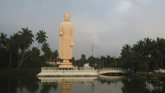 Tsunami Honganji Vihara, Hikkaduwa, Sri Lanka.