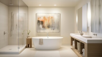 Serene Zen Bathroom Escape: A Tranquil and Spa-Inspired Personal Retreat