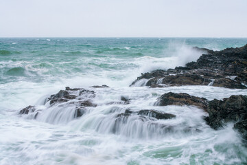 Crashing Waves on rocks