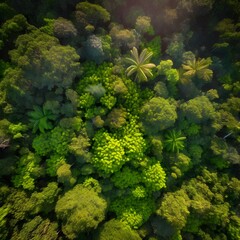 dense green forest