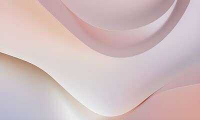 Abstract White Surface with Pink and Orange Gradient