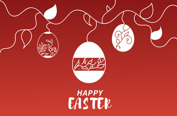 happy easter card