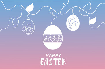 easter greeting card