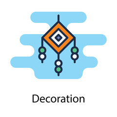 Decoration icon. Suitable for Web Page, Mobile App, UI, UX and GUI design.