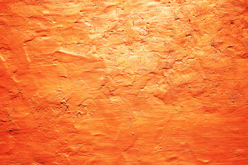 Red orange yellow abstract grunge texture background. Painted old concrete wall. Combination of...