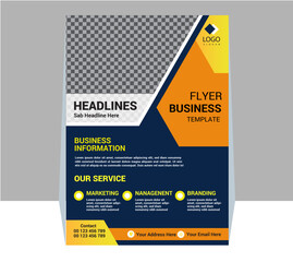 Corporate Business a4 vector Flyer Design for Company promotion poster brochure or brochure cover layout,annual report,and advertise.
