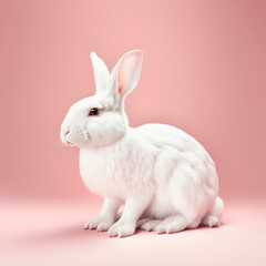 Fototapeta premium Easter bunny, generative AI technology