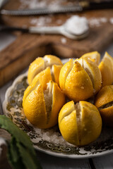 Salted lemons