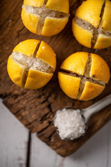 Salted lemons