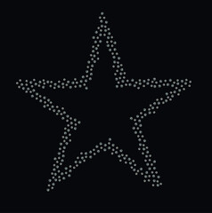 Star Design rhinestones hotfix, you can get inspiration for your T Shirt collections.