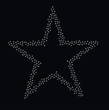 Star Design rhinestones hotfix, you can get inspiration for your T Shirt collections.