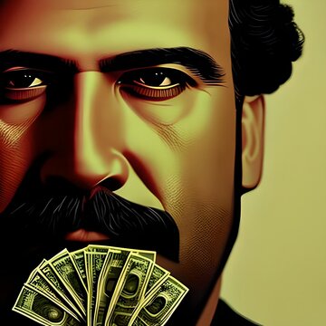 Portrait of Pablo Escobar 3