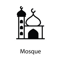 Mosque icon. Suitable for Web Page, Mobile App, UI, UX and GUI design.