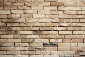  a wall made of bricks with no mortars or mortars on top of it, and no mortars or mortars on the bottom of the bricks.  generative ai