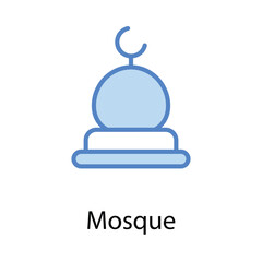 Mosque icon. Suitable for Web Page, Mobile App, UI, UX and GUI design.