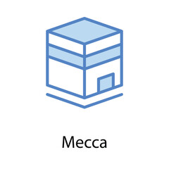 Mecca icon. Suitable for Web Page, Mobile App, UI, UX and GUI design.
