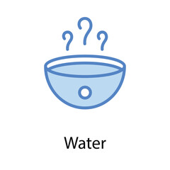 Water icon. Suitable for Web Page, Mobile App, UI, UX and GUI design.