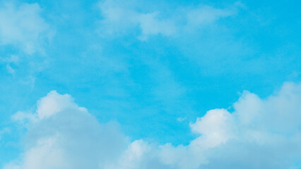 Fototapeta na wymiar blue sky with white clouds background.