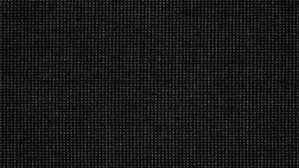 Black cotton fabric texture background. Detail of canvas textile material.