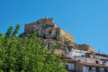 Fototapeta na wymiar The castle of Morella in Spain