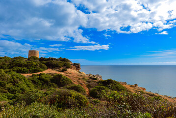 Torre da Lapa in Ferragudo, Algarve-Portugal
