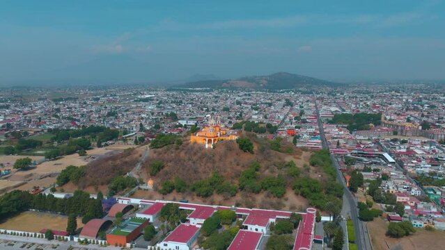 Drone Gran Pir&aacute;mide de Cholula 