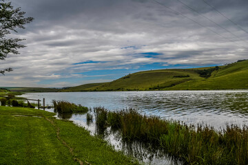 Mearns dam fishing spot in midlands
