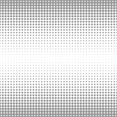 Halftone dot. Fade gradient. Background dots. Point noise texture. Overlay effect. Gradation opacity transition. Polkadot patern.