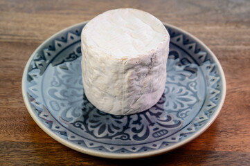 Belgian white mold soft cow milk cheese Bouquet des Moines from Abbey of Val-Dieu