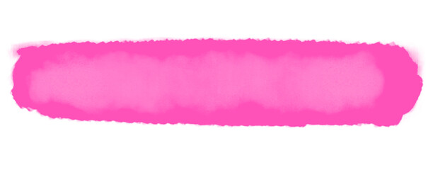 Pink Brush Stroke