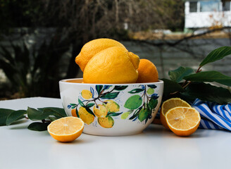 lemon bowl