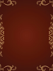 modern and luxury floral ornamental background for invitation and other work.