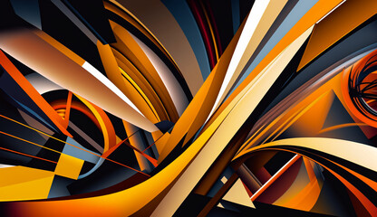 Abstract background multicolored background. AI