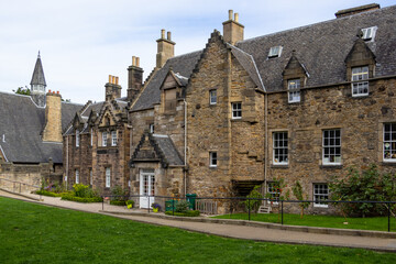 Buildings around St Mary's Cathedral, Edinburgh (built 1879)