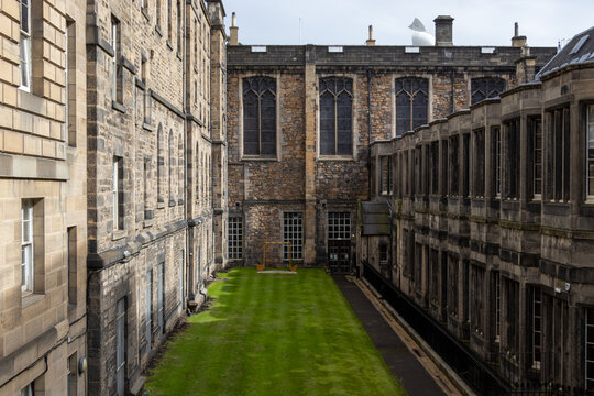 The Walls Of National Library Of Scotland