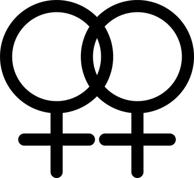 recommend clip art: lesbian gender orientation symbol sexual icon