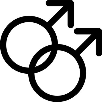 gay gender orientation symbol sexual icon
