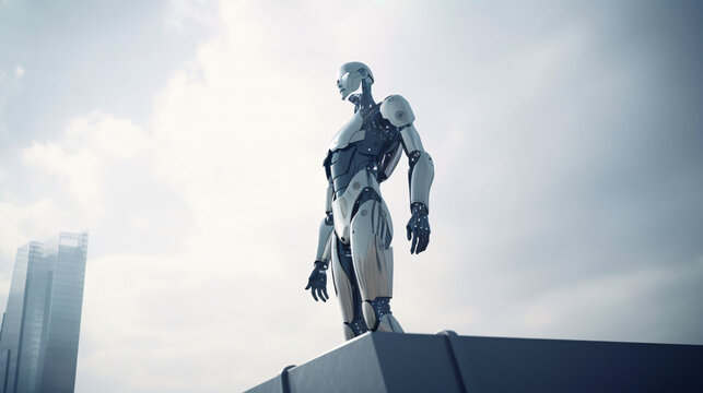 Humanoid robot future tech generative ai