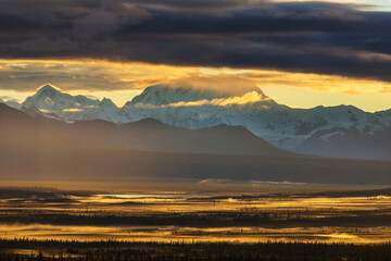 Obraz premium Mountains in Alaska