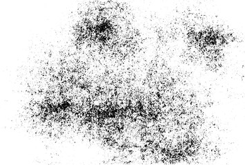 Fototapeta premium Rustic grunge texture with grain and stains. Abstract noise background. PNG graphic illustration with transparent background.