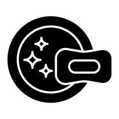 Dish Washing Glyph Icon