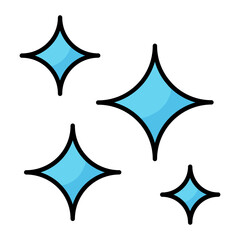 Wink Line Color Icon